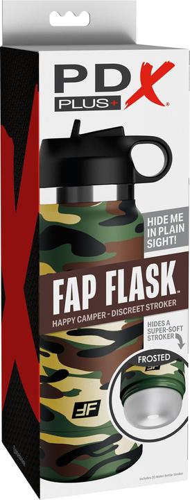 Image du produit Pipedream Fap Flask Happy Camper