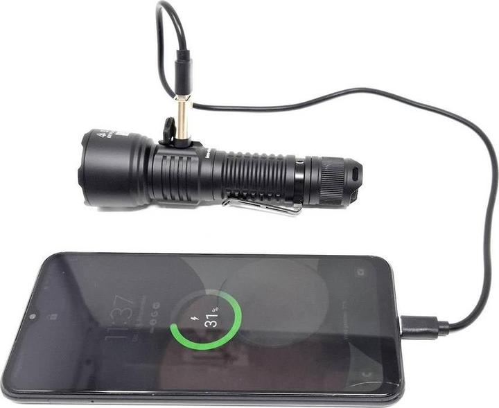 Produktbild ICUserver ICU Luminator LED Taschenlampe Grosse Reichweite, IP68 (wasserdicht), mit USB-Sch (1600 lm)