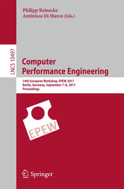Produktbild Computer Performance Engineering (Philipp Reinecke, Antinisca Di Marco, 2017)