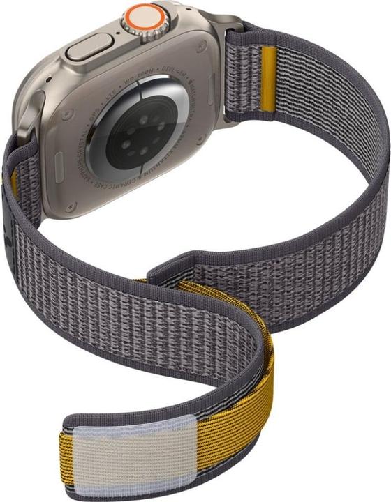 Produktbild Spigen Pasek Athlex Air do Apple Watch 6/7/8/9/10/SE/Ultra 1/Ultra 2 (44/45/46/49 mm) szary (Stoff, Kunststoff)