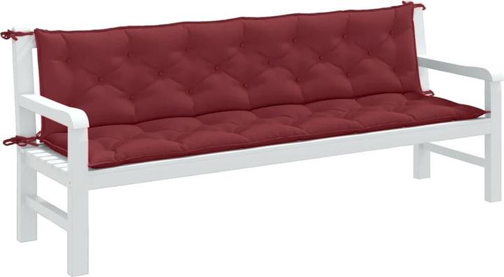Immagine prodotto VidaXL Cuscini per panca da giardino 2 pezzi in tessuto (200 x 50 x 7 cm)