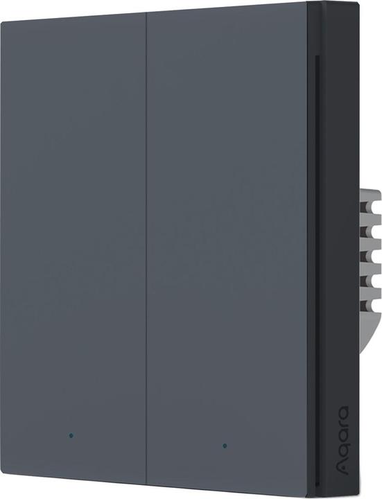 Produktbild Xiaomi Smart Wall Switch H1 Weiss With Neutral, Double Rocker (Zigbee)