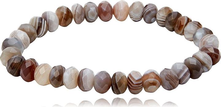 Produktbild Leyda Armband Botswana Achat (19 cm, Stein)