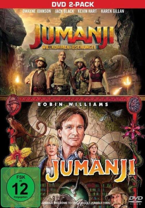 Image du produit Sony Jumanji / Jumanji : Bienvenue dans la jungle (DVD, Allemand)