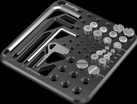 Produktbild SmallRig 3184 Screw and Hex Key Storage Plate (Diverses Video Zubehör)