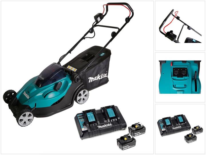 Actual product image Makita DLM431PT2 (Rechargeable battery operated)