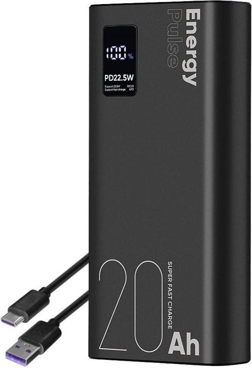 Obal:Me EnergyPulse Powerbank 20000mAh 22.5W (20000 mAh, 22.50 W, 23 Wh)