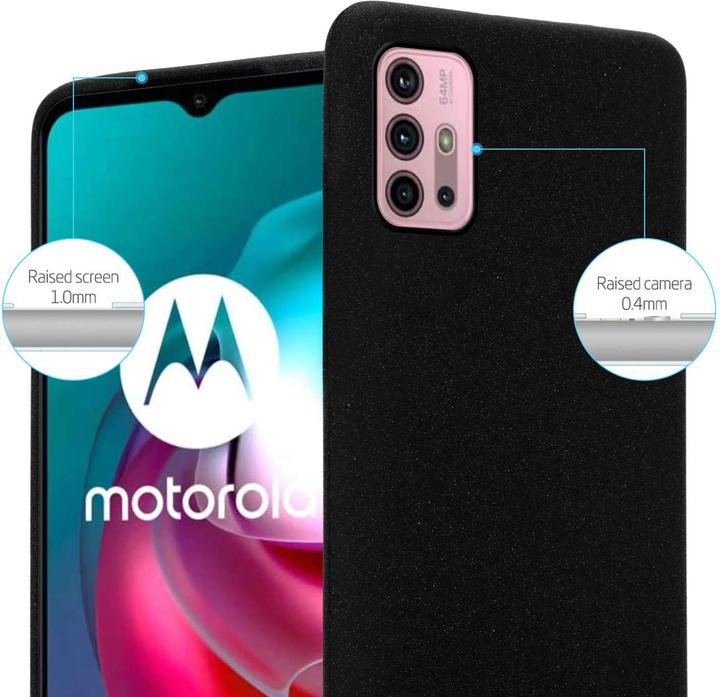 Produktbild Cadorabo TPU Frosted Hülle (Motorola Moto G10, Motorola Moto G30)