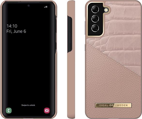 Produktbild iDeal Of Sweden Designer Hard-Cover Rose Smoke Croco (Samsung Galaxy S21+)