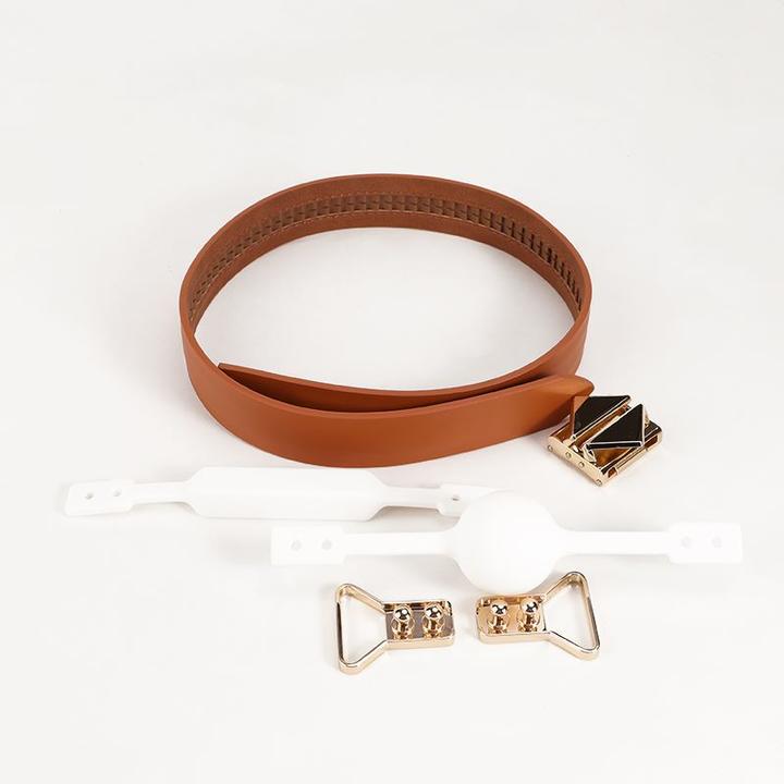 Produktbild Lockink BallGag & Gagbite Set braun