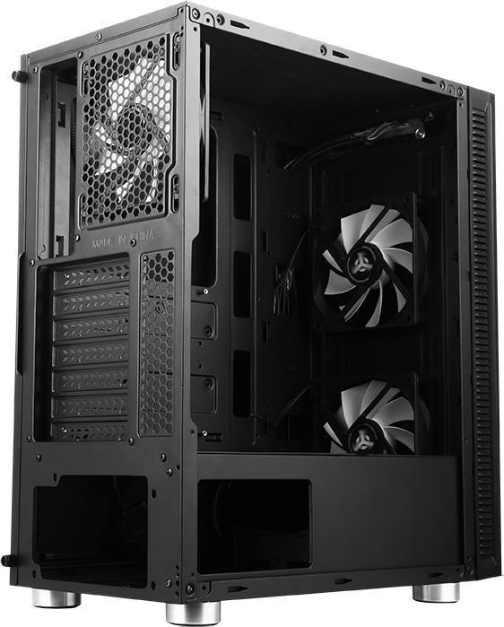 Image du produit Itek Boitier Moyen Tour ATX compatible Sylent 05 Evo (Noir) (mATX, ATX, Mini-ATX)