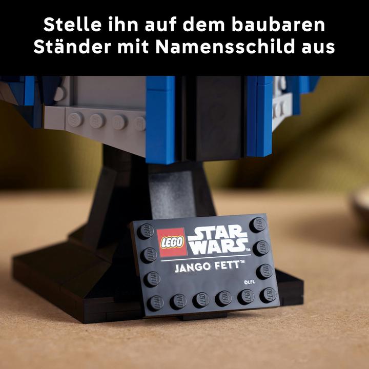 Produktbild LEGO Jango Fett™ Helm (75408, LEGO Star Wars)