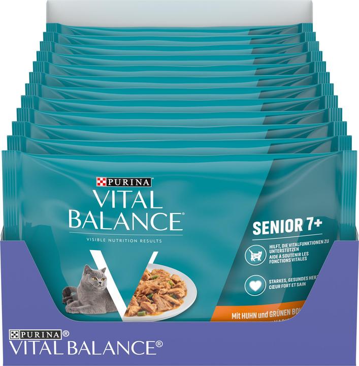 Produktbild Vital Balance Pastete mit Huhn (Senior, 4 Stk., 85 g)