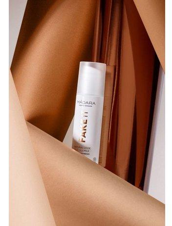 Actual product image Madara Self Tan Milk FAKE IT for Body "Màdara self tanning milk for the body" Light to medium - (Self-tanning towel, 150 ml)