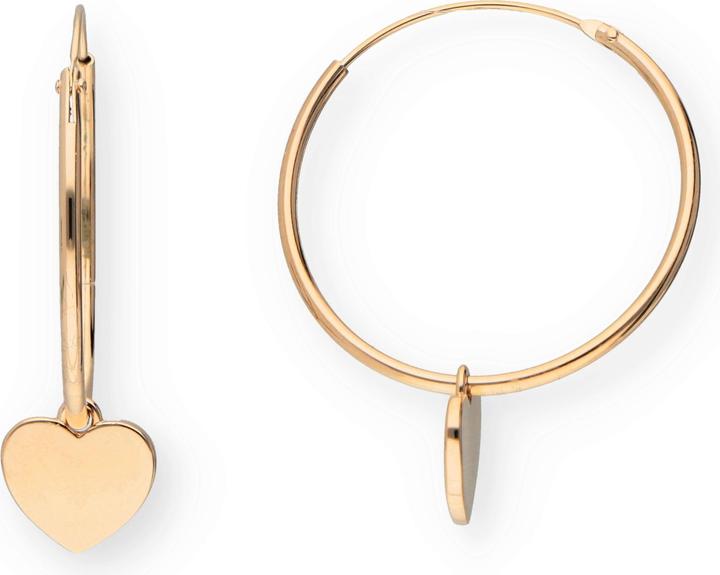 Produktbild Carat Hearts (Messing Plaqué Or)