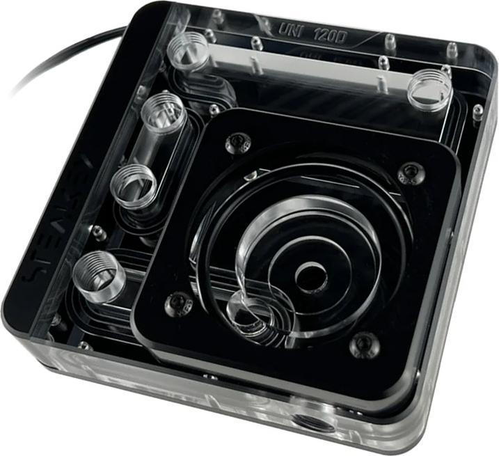 Immagine prodotto Aquatuning Piastra di distribuzione Stealkey UNI 120D
