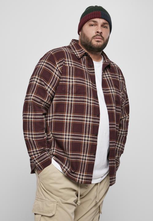 Actual product image Urban Classics Checked Campus Shirt - 10408 (M)