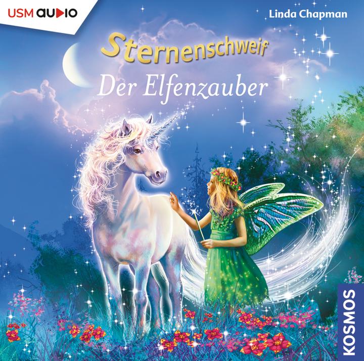 Actual product image Starry tail (episode 56): The elf magic (Linda Chapman, Henry Dahlke, Annette Gunkel, United Soft Media Verlag GmbH, Anita Hopt, German)
