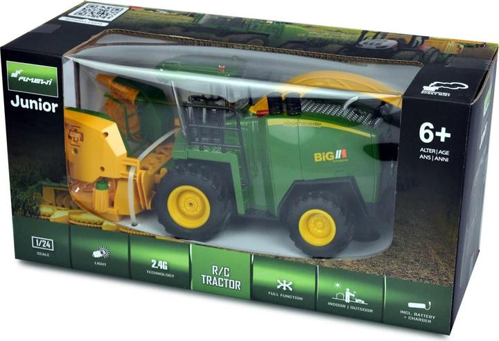 Produktbild Amewi RC Feldhäcksler + Maisgebiss LiIon Akku 500mAh grün/6+ (RTR Ready-to-Run)