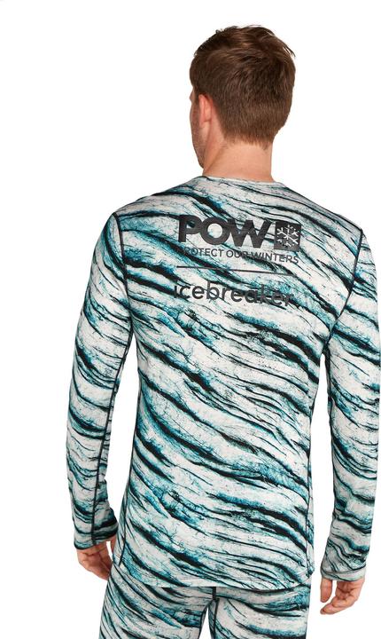 Actual product image Icebreaker Merino 200 Oasis L/S Crewe POW (XL)