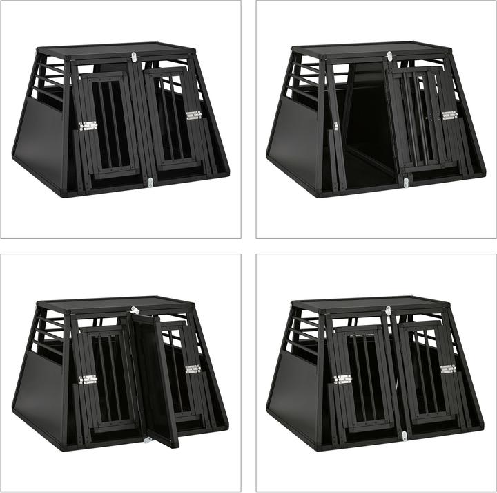 Actual product image Relaxdays Dog box (Dog, Lockable)