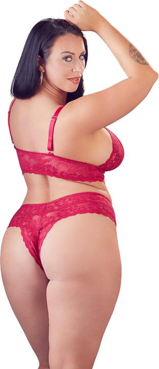 Actual product image Cottelli Collection Bra And Thong Ouvert (XL)