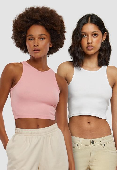 Image du produit Urban Classics Ladies Cropped Rib Top 2-Pack - 19707 (3XL)