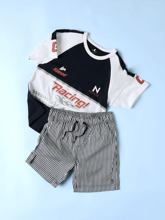Actual product image Name it Bestickte Badeshorts (158)