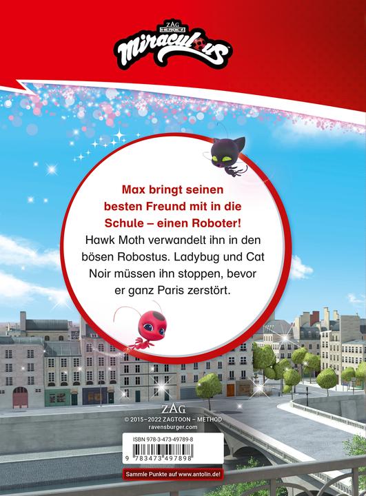 Actual product image Ravensburger Miraculous: Roboter-Chaos - Das Erstlesebuch zur Serie (German, Anne Sheller, 2024)