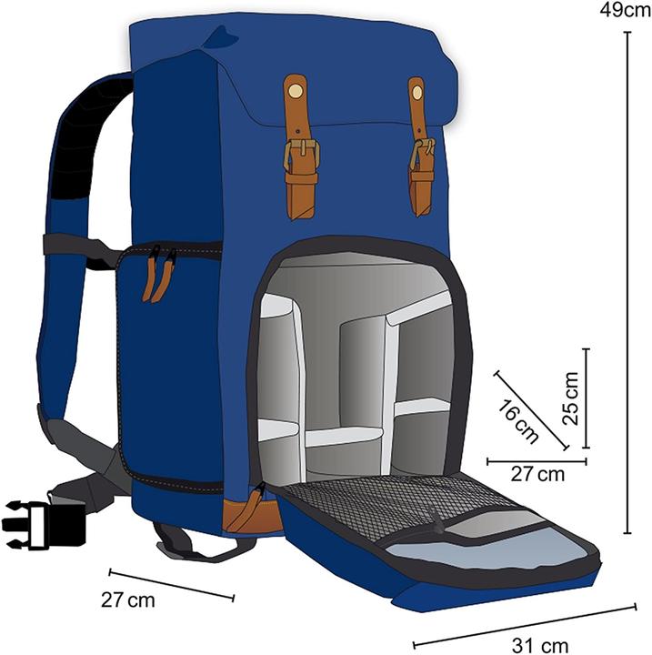 Actual product image mantona Luis (Photo backpack, 19 l)