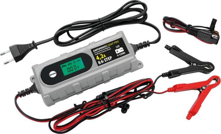 Produktbild Lampa Amperomatic Digit Pro, Intelligentes Batterieladegerät, 12V - 4,2A (12V, 4.20 A)
