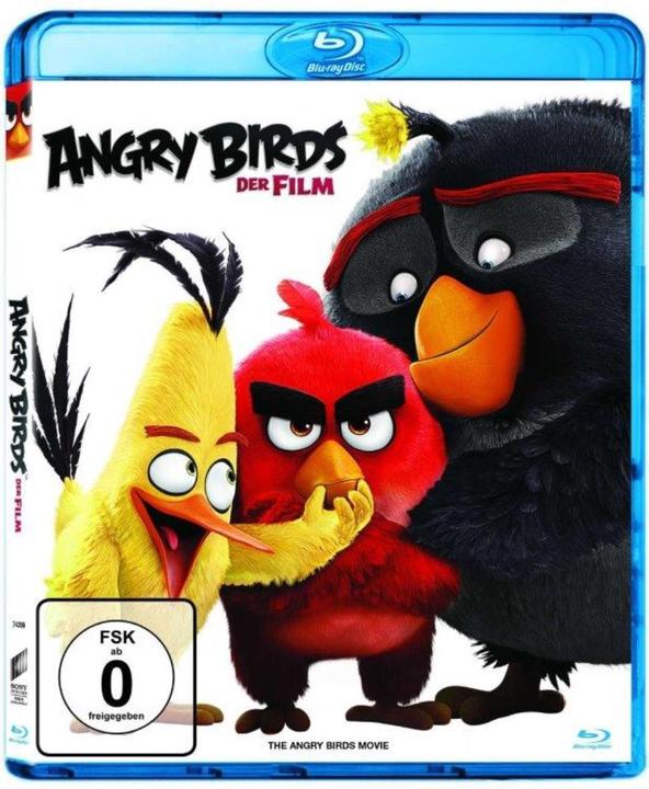Angry Birds - Der Film (Blu-ray, 2016, Deutsch, Türkisch, Polnisch, Hindi, Italienisch, Englisch)