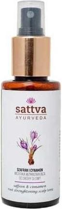 Actual product image Sattva Ayurveda Hair Tonic Cinnamon Saffron (100 ml)
