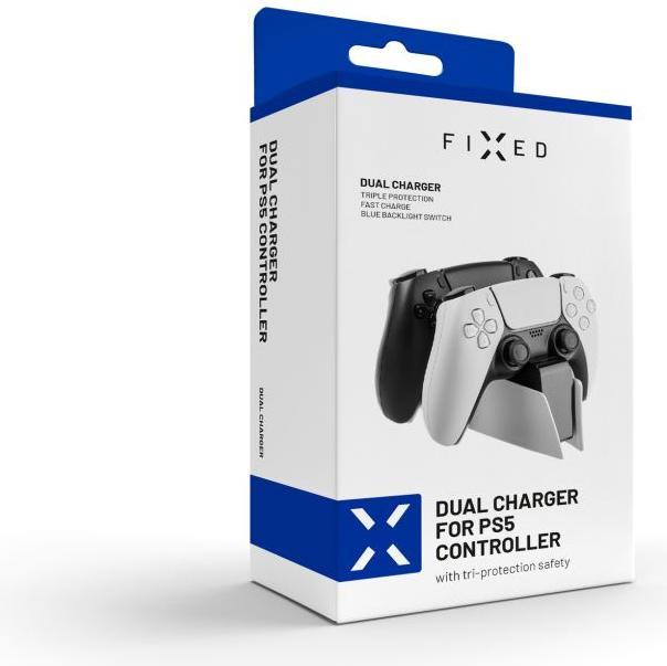 Produktbild Fixed Doppelladegerät für PS5-Controller (PS5)