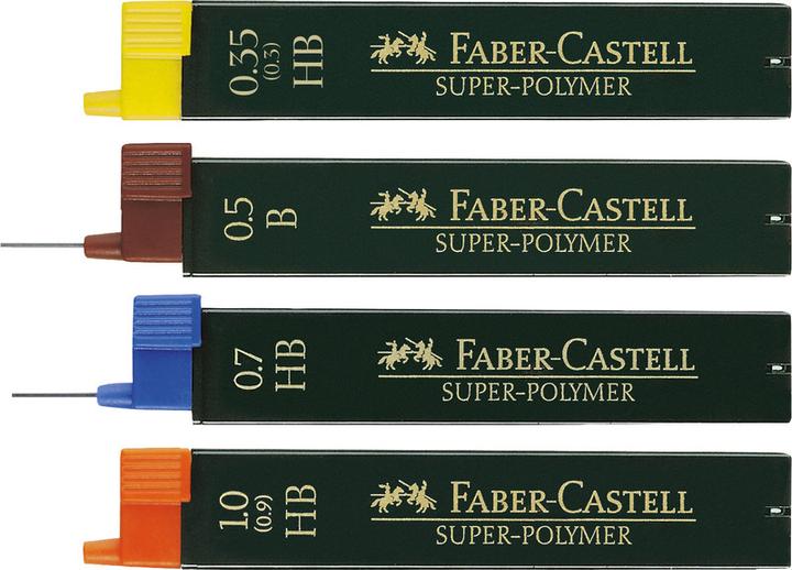 Produktbild Faber-Castell Super-Polymer (Gelmine, Schwarz, 0.70 mm)
