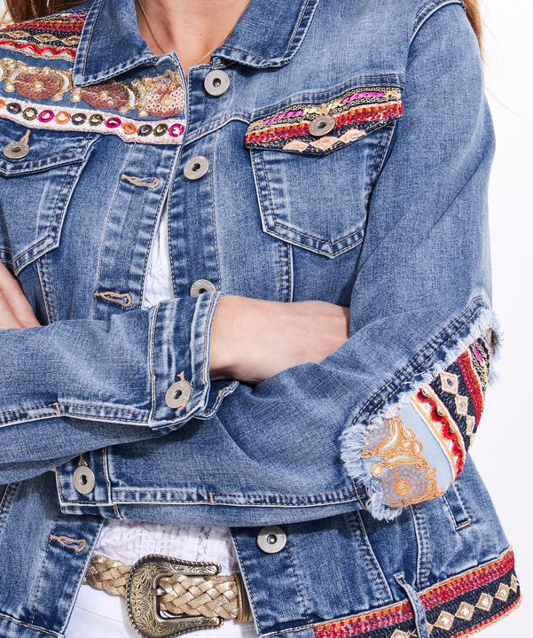 Produktbild Joe Browns LIMITED EDITION Sequin Stretch Denim Jacket (36)