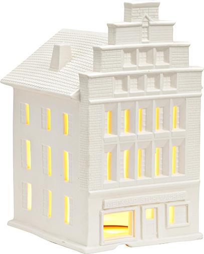 Produktbild G. Wurm Lichthaus Weitkamp Stuhlmacher Münster aus Porzellan weiss (B/H/T) 13x20x15cm