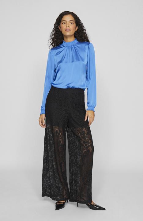Actual product image Vila High Neck Top with Long Sleeves (38)