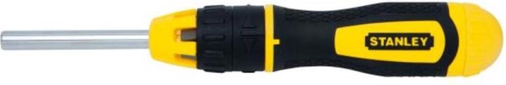 Productafbeelding Stanley Bit schroevendraaier+20 bits ratel (vierkant, Phillipps kruissleuf (PH), Gleuf)