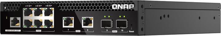 Actual product image QNAP QSW-M2106R-2S2T (10 Ports)