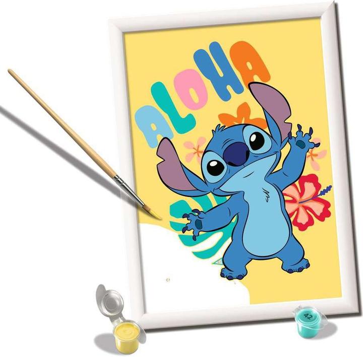 Actual product image Ravensburger Painting by numbers - Disney Stitch
