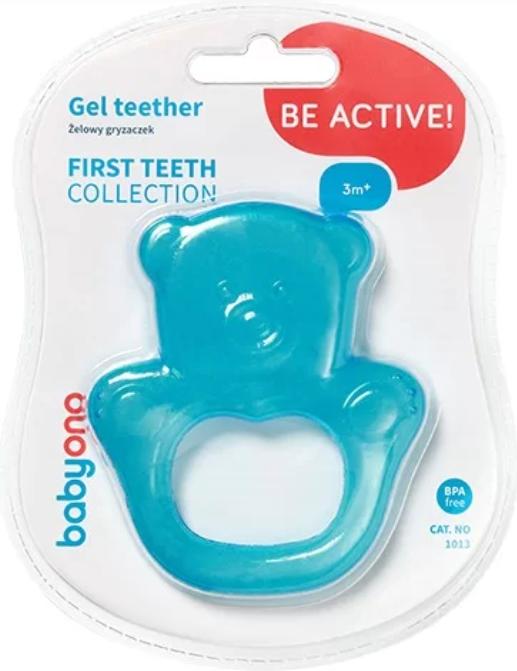 Image du produit Babyono Anneau de dentition avec gel Ours (1 pc)