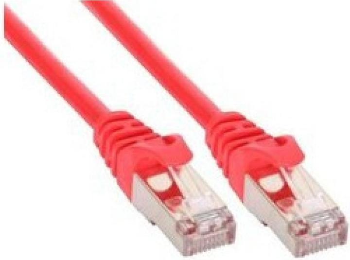 Produktbild InLine Patchkabel SF/UTP Cat.5e, rot 50m (72555R) (S/UTP, CAT5e, 50 m)