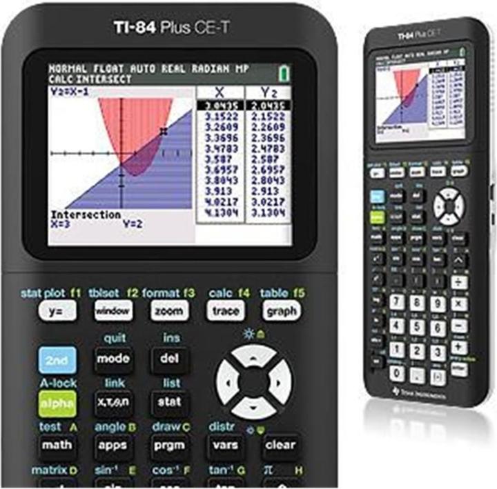Actual product image TI 84 Plus CE-T Python Edition (Rechargeable battery)