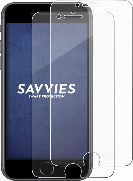 Image du produit Savvies Verre Trempé Protection Écran (2 pièce(s), Apple iPhone 8)