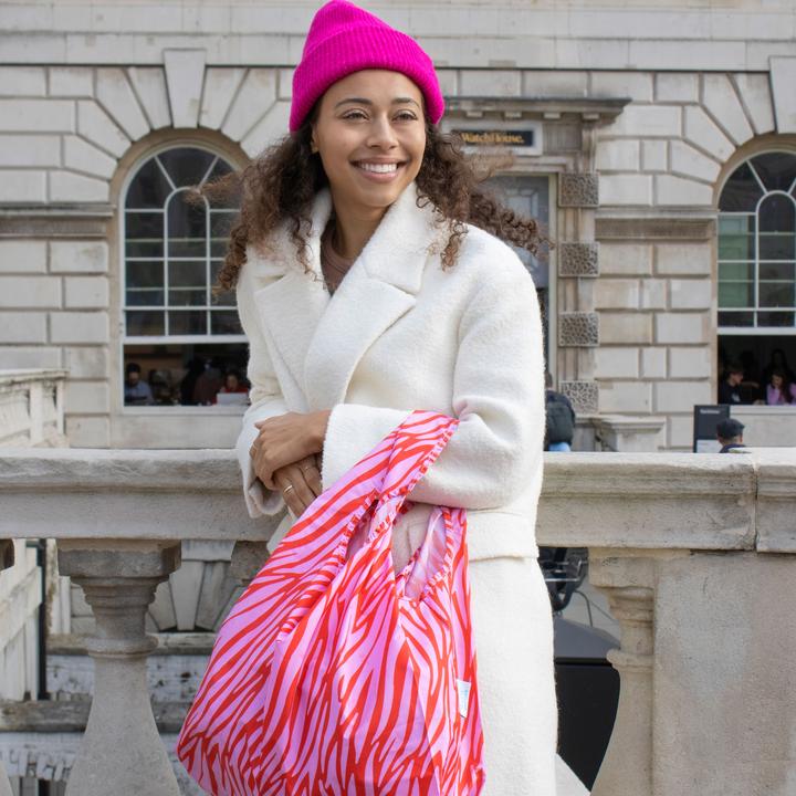 Actual product image Kind Bag Zebra