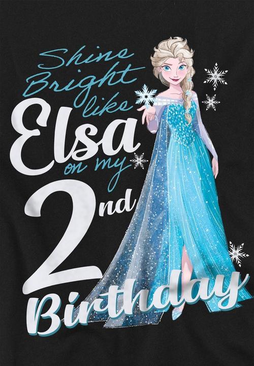 Produktbild Disney Frozen Bright Like Elsa TShirt 2 Geburtstag (152, 158)