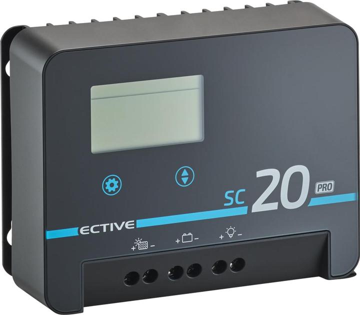 Image du produit Ective SC 20 Pro | MPPT Solar-Laderegler 12V/24V 20A | 2. Generation