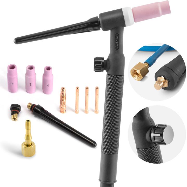 Immagine prodotto Stahlwerk Torcia di saldatura Lift-Tig WP-17V Pacchetto tubi da 4 m Mandrino da 9 mm