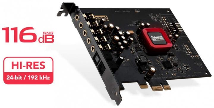 Actual product image Creative Sound Blaster Z SE - Sound card - 24-bit (Mini PCI Express)